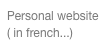 Personal website ( in french...)